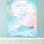 Aurora door Clive Henry pastel licht Canvas Afdruk (Insitu (Houten vloer))