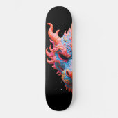 Aurora Drakon Masker Persoonlijk Skateboard (Voorkant)