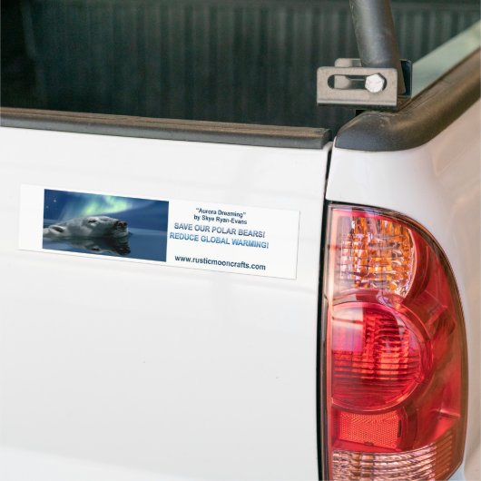 AURORA DREAMING Bumper Bumpersticker (Op Truck)