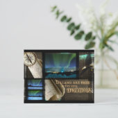 Aurora Dreams Briefkaart (Staand voorkant)