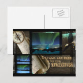 Aurora Dreams Briefkaart (Voorkant / Achterkant)