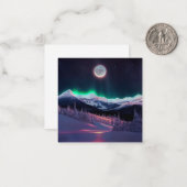 Aurora droomt notitiekaartje (Voorkant / Achterkant in situ)