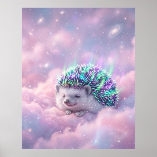 Aurora Egelwolknevel Ruimte Kunst Poster (Voorkant)