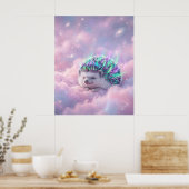 Aurora Egelwolknevel Ruimte Kunst Poster (Keuken)