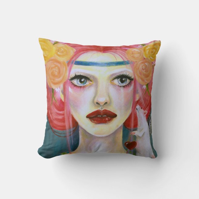 Aurora en de kleine liefdesrat kussen (Voorkant)