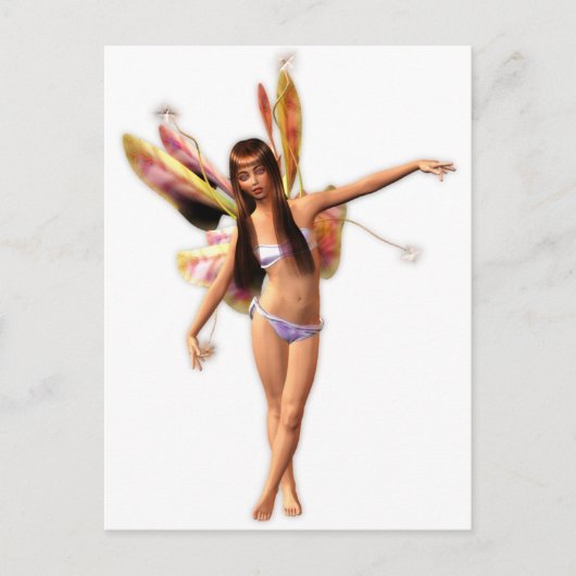 Aurora Fairy Briefkaart (Voorkant)