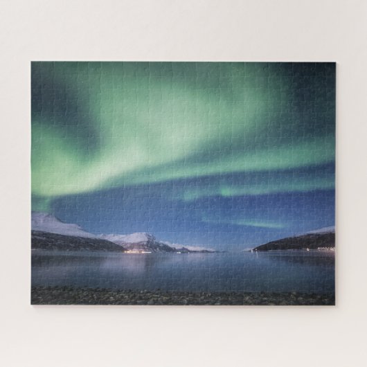 Aurora Fjord Puzzle Legpuzzel (Horizontaal)