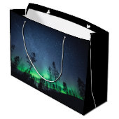 Aurora Forest Astro Foto Groot Cadeauzakje (Achterkant Gekanteld)