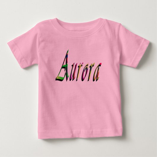 Aurora Girls Name Logo, (Voorkant)