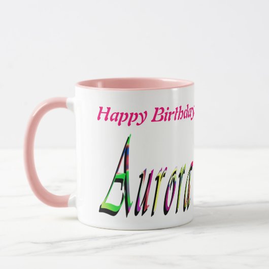 Aurora Girls Name Logo, Mok (Links)