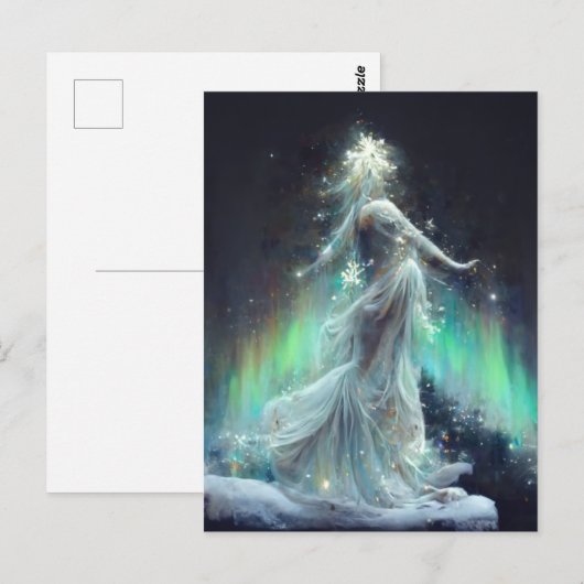 Aurora goddess briefkaart (Voorkant / Achterkant)