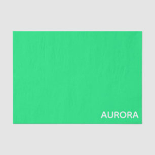 Aurora groene kleurnaam tissuepapier