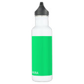 Aurora groene kleurnaam waterfles  (Rechts)