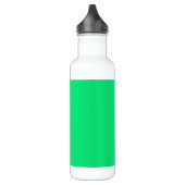 Aurora groene kleurnaam waterfles  (Links)