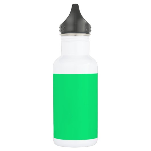 Aurora groene kleurnaam waterfles  (Links)