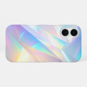 Aurora Holographic Crystal iPhone 16 Hoesje (Achterkant horizontaal)