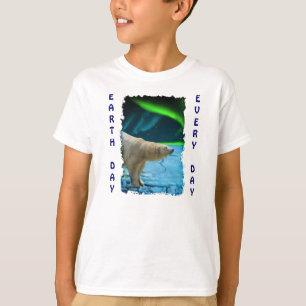 Aurora, Ice & Polar Beer Earth Dag Elke dag Shirt