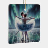 Aurora IJsballet Keramisch Ornament (Rechts)