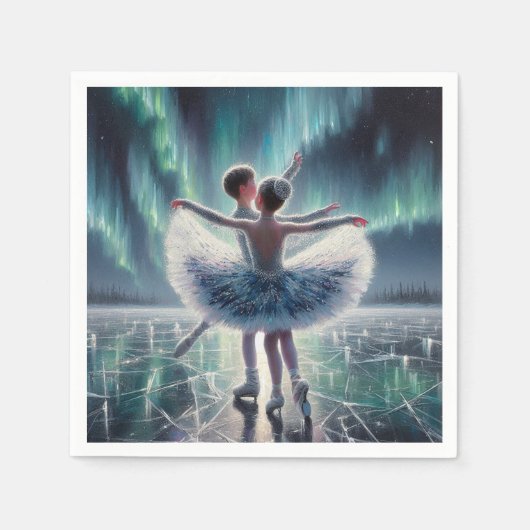 Aurora IJsballet Servet (Voorkant)