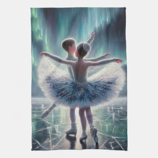 Aurora IJsballet Theedoek (Verticaal)