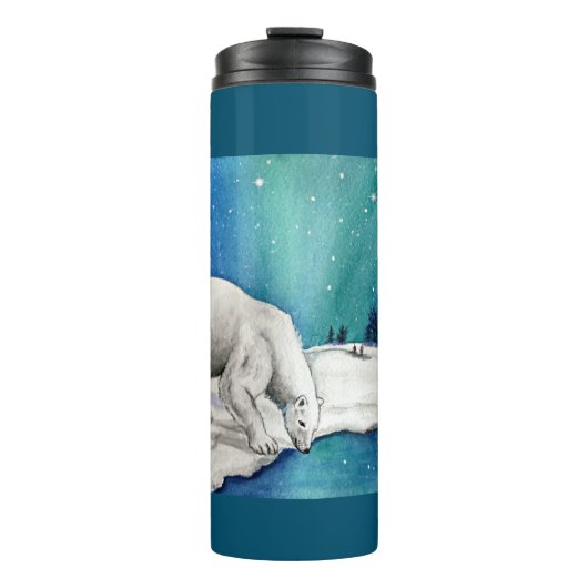 Aurora Ijsbeer Thermosbeker (Voorkant)