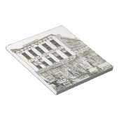 Aurora Illinois Aurora Beacon News 1871 Stone Lith Notitieblok (Schuin)