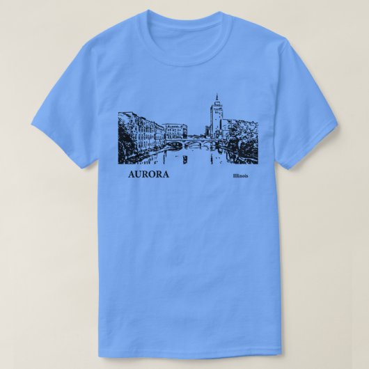 Aurora Illinois TShirt 2 (Design voorkant)