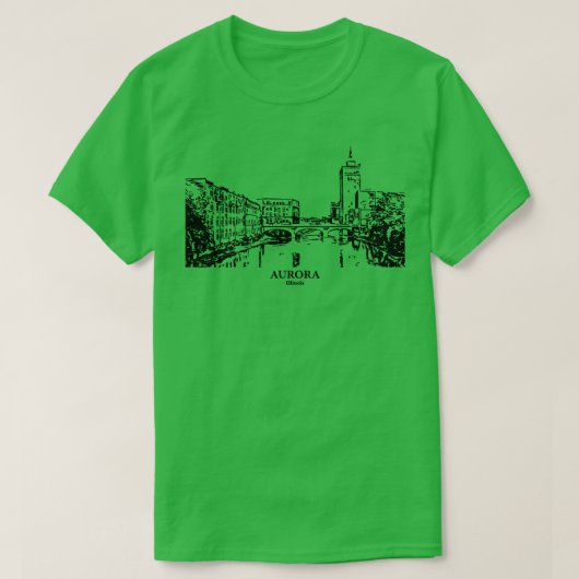 Aurora Illinois TShirt 3 (Design voorkant)