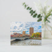 Aurora, Illinois, Verenigde Staten Feestdagenkaart (Staand voorkant)