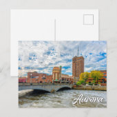 Aurora, Illinois, Verenigde Staten Feestdagenkaart (Voorkant / Achterkant)