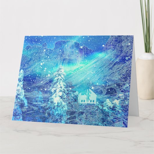 Aurora in dalen  kaart (Voorkant)