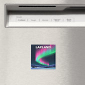 Aurora in Lapland Finland Reizen Magneet (Insitu (Vaatwasser))