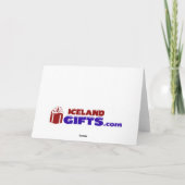 Aurora in Reykjanes Peninsula #2 Kaart (Achterkant)