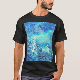 Aurora in Valleys T-shirt