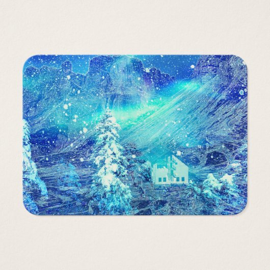 Aurora in Valleys Visitekaartje (Voorkant)