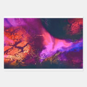 Aurora-Inspired Luxury Art Inpakpapier Vel (Voorkant 2)