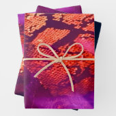 Aurora-Inspired Luxury Art Inpakpapier Vel (In situ)