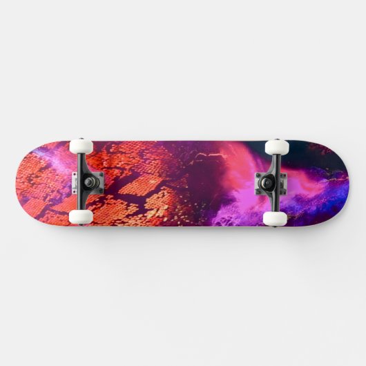 Aurora-Inspired Luxury Art Persoonlijk Skateboard (Horizontaal)