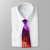 Aurora-Inspired Luxury Art Stropdas (Gebonden)