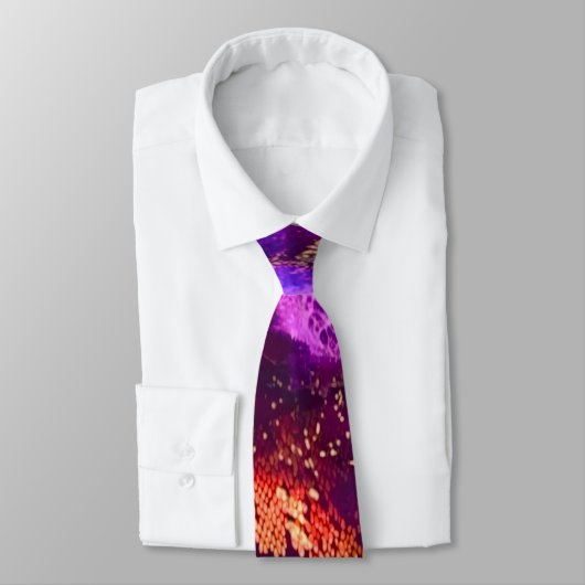 Aurora-Inspired Luxury Art Stropdas (Gebonden)