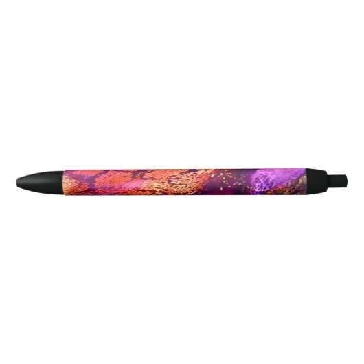 Aurora-Inspired Luxury Art Zwarte Inkt Pen (Voorkant)