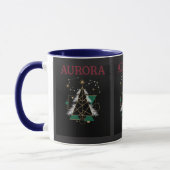 AURORA – Kerst Vector Mok voor Winter Vakanties (Links)