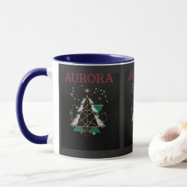 AURORA – Kerst Vector Mok voor Winter Vakanties
