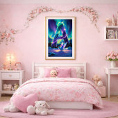 Aurora Letter A Poster | Print van het Noorderlich