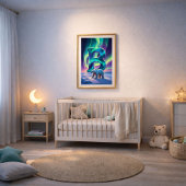 Aurora Letter B Poster | Print van kunst van het n