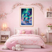 Aurora Letter B Poster | Print van kunst van het n