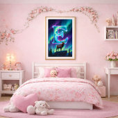 Aurora Letter E Poster | Print van kunst van het n