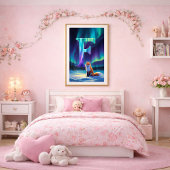 Aurora Letter F Poster | Noordelijk Licht Kunstpri