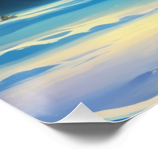 Aurora Letter F Poster | Northern Lights Art Print (Hoek)