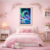 Aurora Letter G Poster | Noordelijk Licht Kunstpri